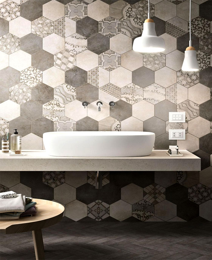 bathroom trends avoid hexagonal tile