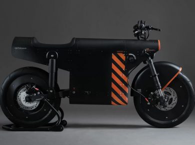 Katalis EV.1000 the Arsenale WWII Style Electric Motorcycle
