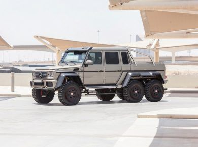Mercedes-Benz G63 AMG 6×6 Truck is Hitting the Auction