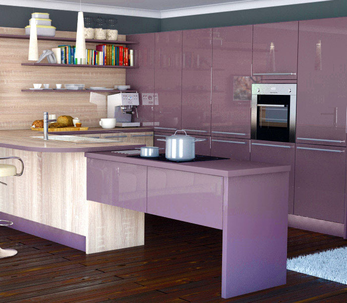 kitchen design trends italian aubergine