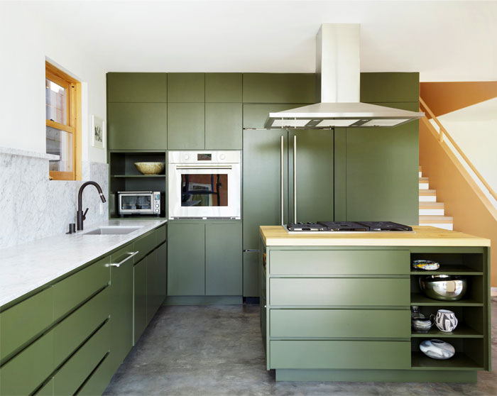 midcentury modern kitchen cabinets colour 13