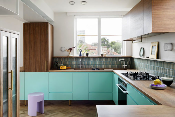 midcentury modern kitchen cabinets colour 4