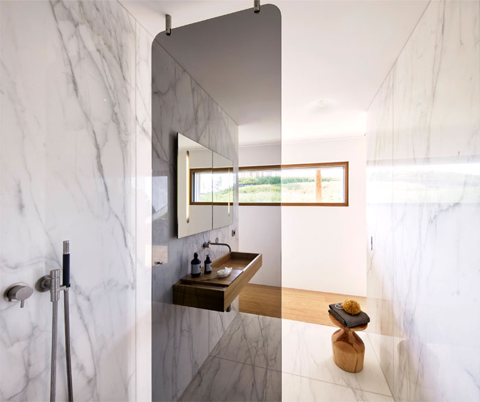 modern bathroom shower design