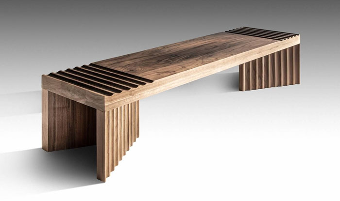 solid timber bench frequency 2