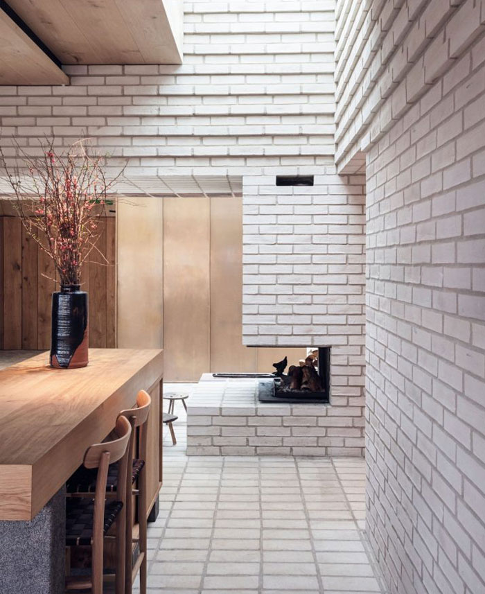 sustainable design trends brick interior