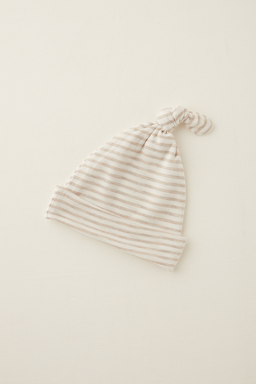KNOTTED HAT - Driftwood Stripe