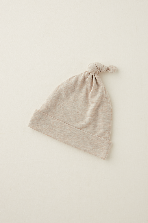 KNOTTED HAT - Flax